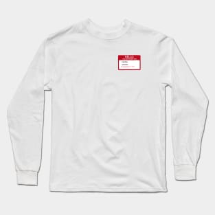 Pronouns Long Sleeve T-Shirt